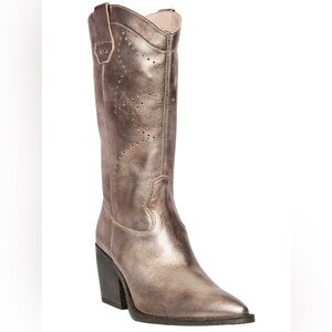 Nero Giardini Metallic Western Boot